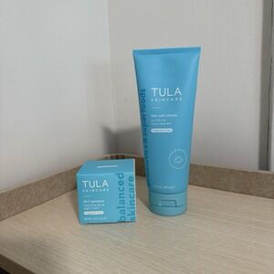 TULA Skincare NEW The Cult Classic Purifying Face Cleaner & 24-7 Moisture Cream